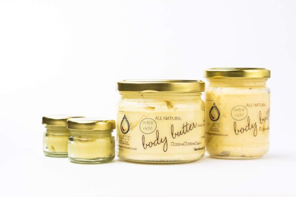 mugzie’s OG whipped gold xtra — shea-cocoa body butter + coconut boost