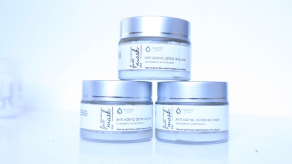 rose and bentonite anti-ageing, detox facemask